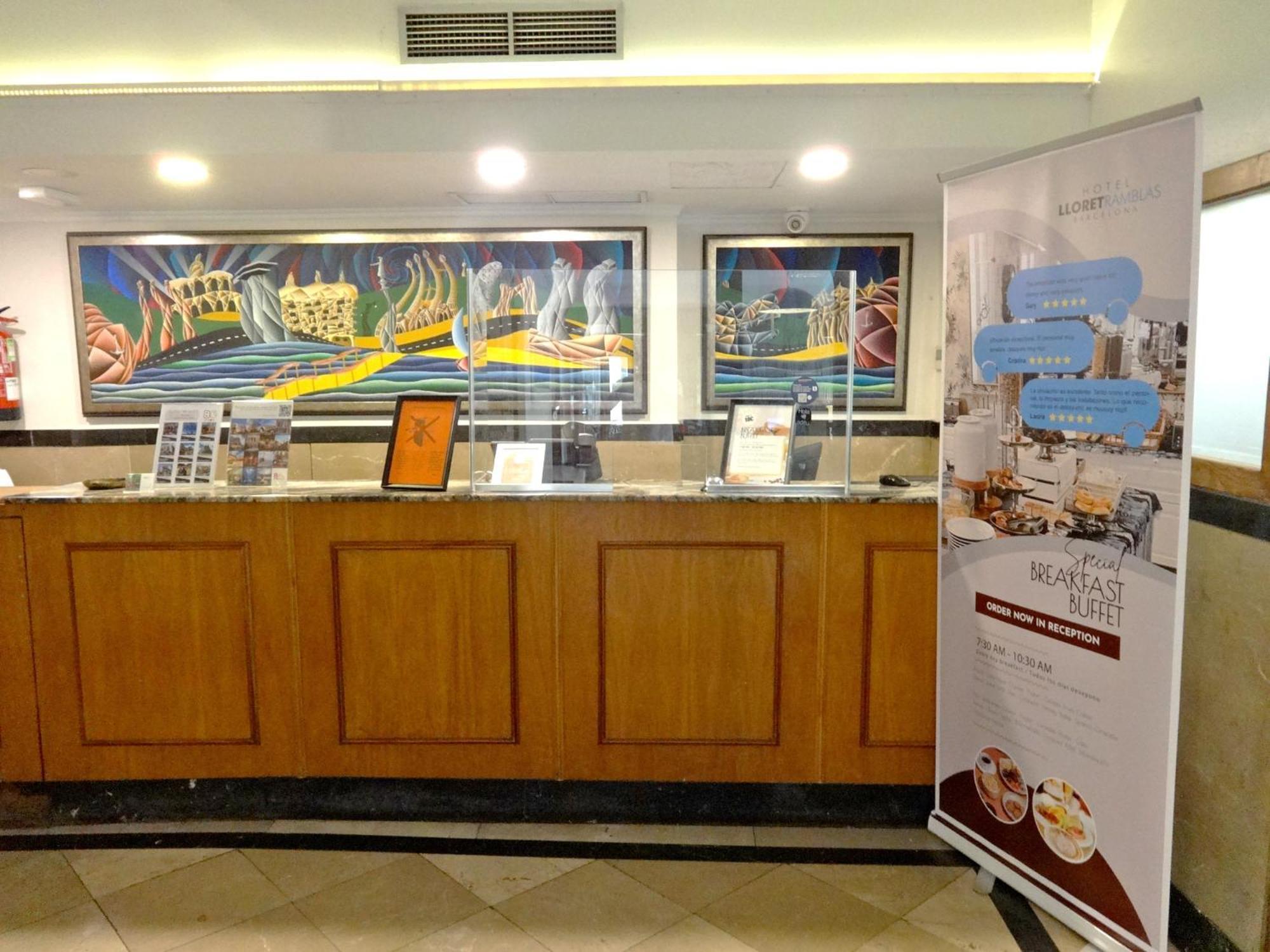 Hotel Lloret Ramblas Barcelona Ngoại thất bức ảnh