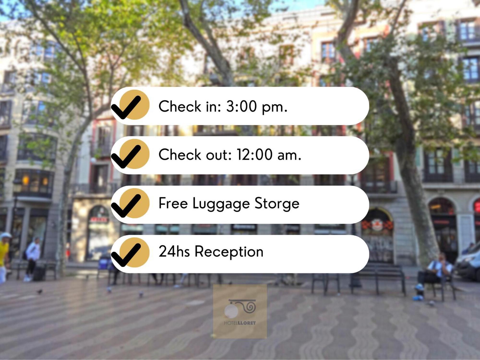 Hotel Lloret Ramblas Barcelona Ngoại thất bức ảnh